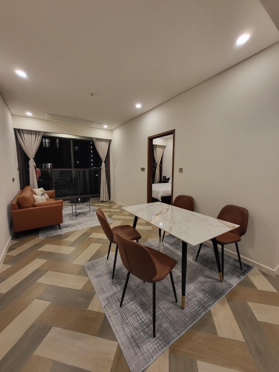 Hinh-Thuê căn hộ The Metropole Thủ Thiêm 1 phòng ngủ view hồ bơi đẹp