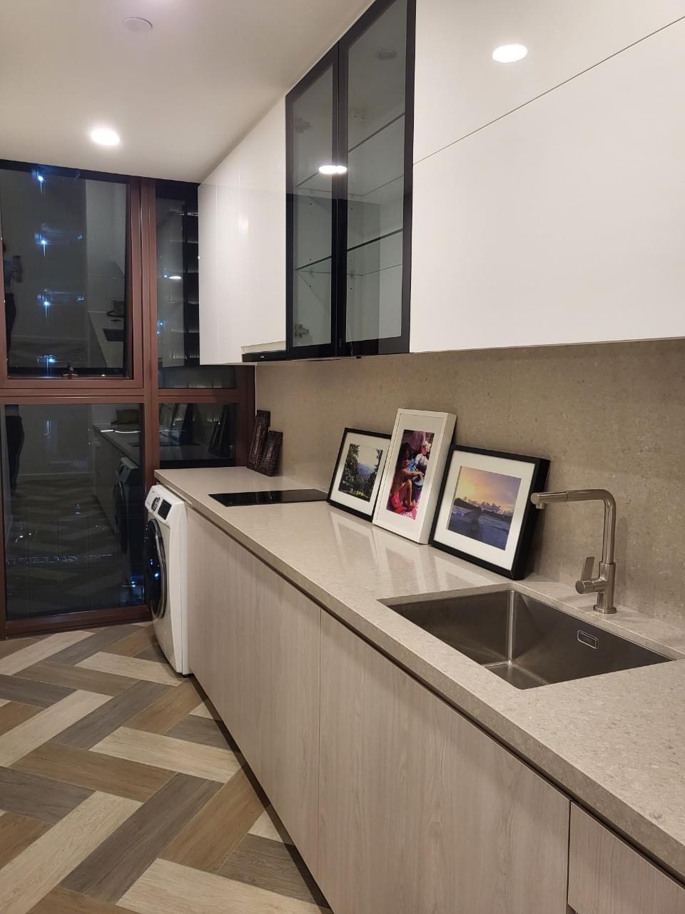 Hinh-Thuê căn hộ The Metropole Thủ Thiêm 1 phòng ngủ view hồ bơi đẹp
