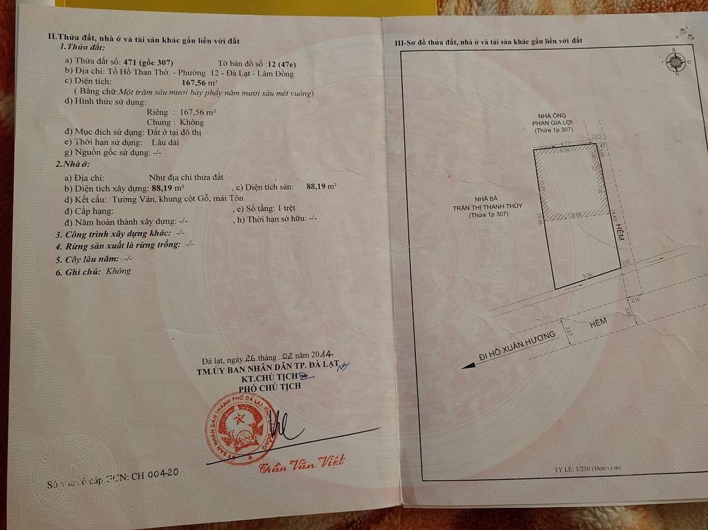 Hinh-Bán biệt thự gần Hồ Than Thở Phường 12 Đà Lạt