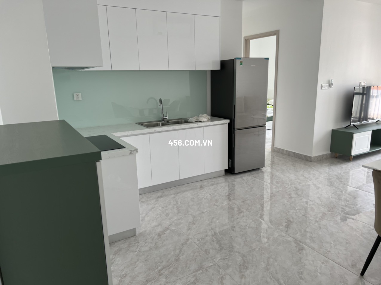 Hinh-Cho thuê căn hộ Paris Hoàng Kim 3 Phòng Ngủ Đầy Đủ Nội Thất Giá Rẻ