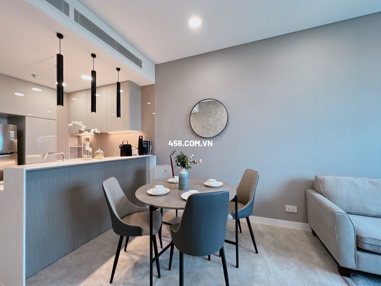 Hinh-Căn hộ The River Thủ Thiêm 1 Phòng Ngủ View Toàn Cảnh Thủ Thiêm 7