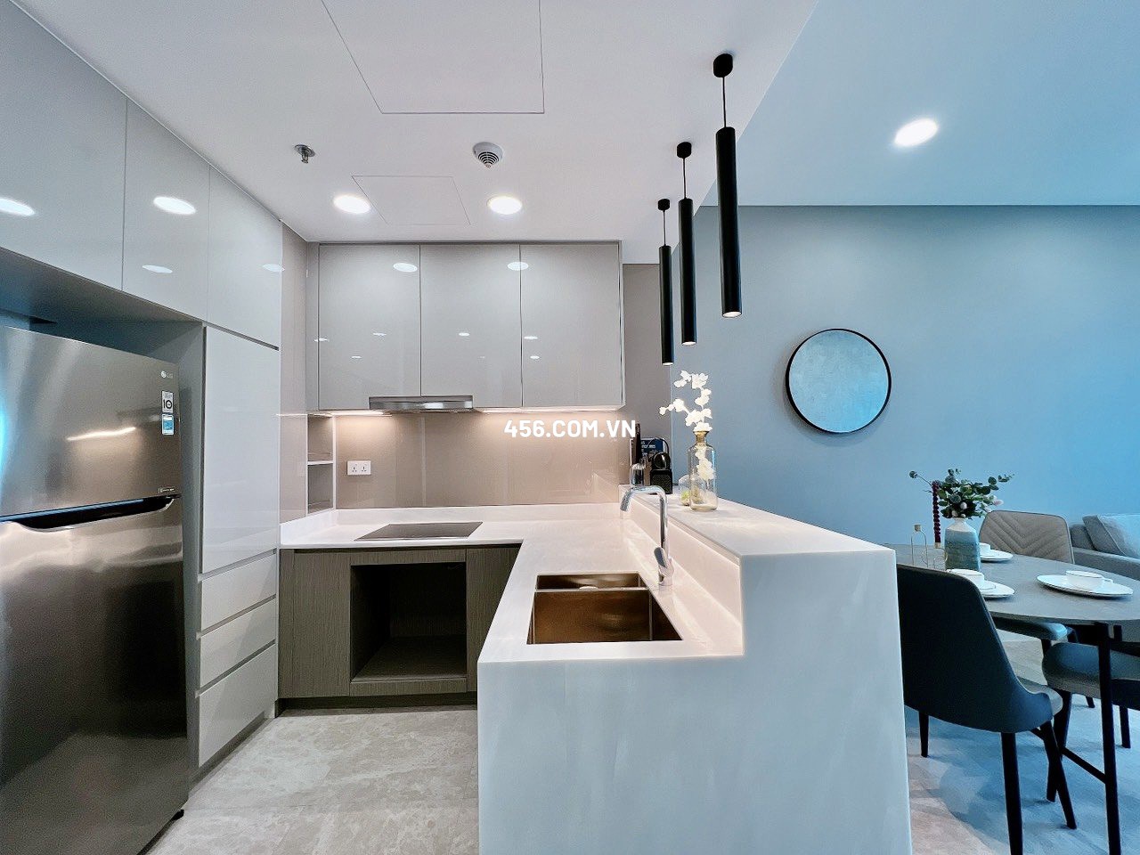 Hinh-Căn hộ The River Thủ Thiêm 1 Phòng Ngủ View Toàn Cảnh Thủ Thiêm 7