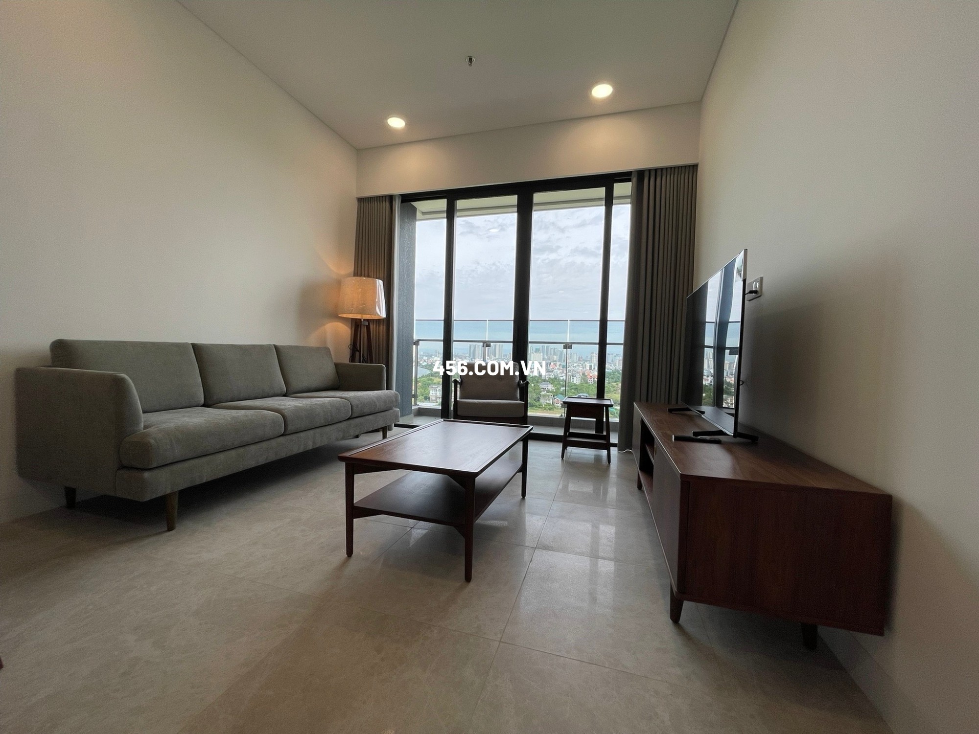 Hinh-Cho thuê căn hộ The River Thủ Thiêm 2 phòng ngủ view Landmark 81 tuyệt đẹp