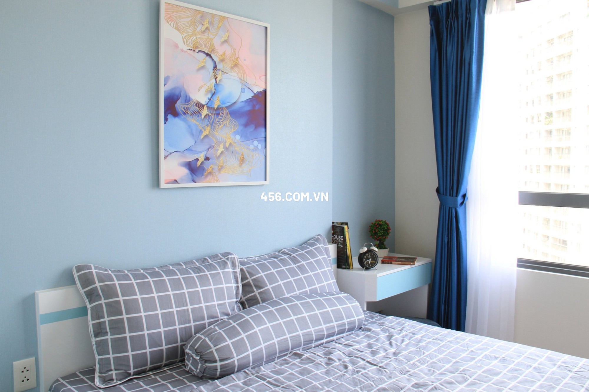 Hinh-Cho thuê Căn hộ Masteri Thảo Điền 2 Phòng Ngủ View Sông Tháp 5 Lầu Cao
