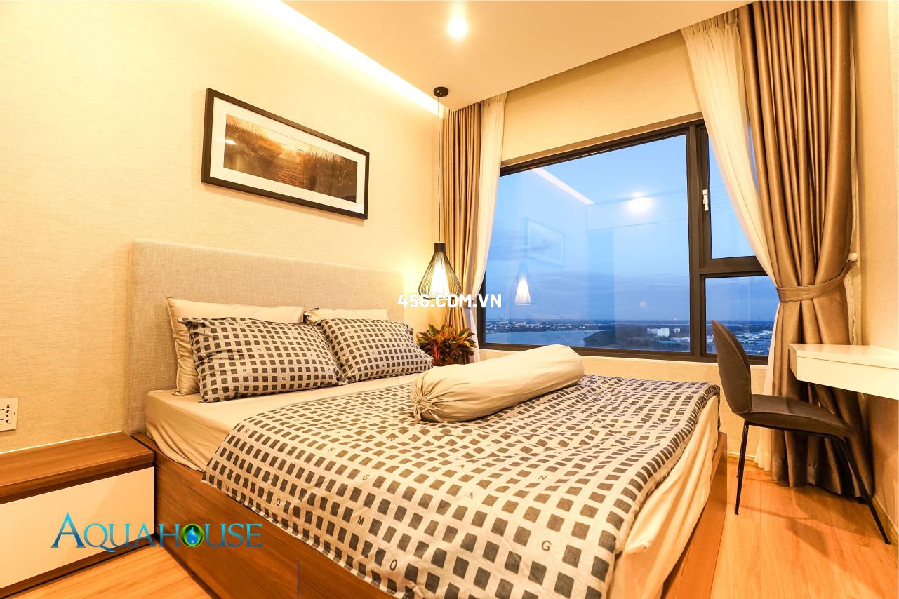 Hinh-Thuê Căn Hộ New City Thủ Thiêm 2 Phòng Ngủ Nội Thất Đơn Giản