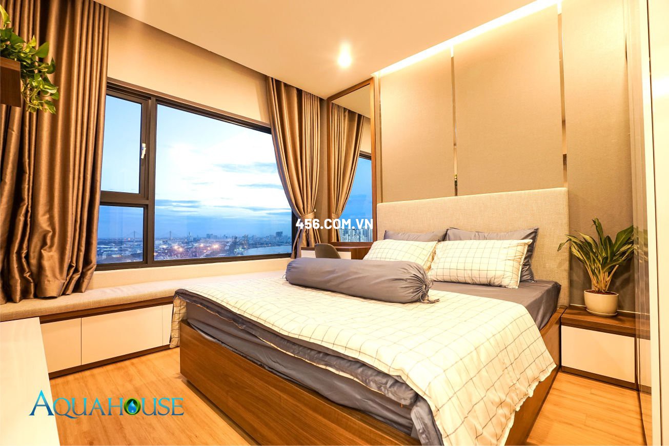 Hinh-Thuê Căn Hộ New City Thủ Thiêm 2 Phòng Ngủ Nội Thất Đơn Giản