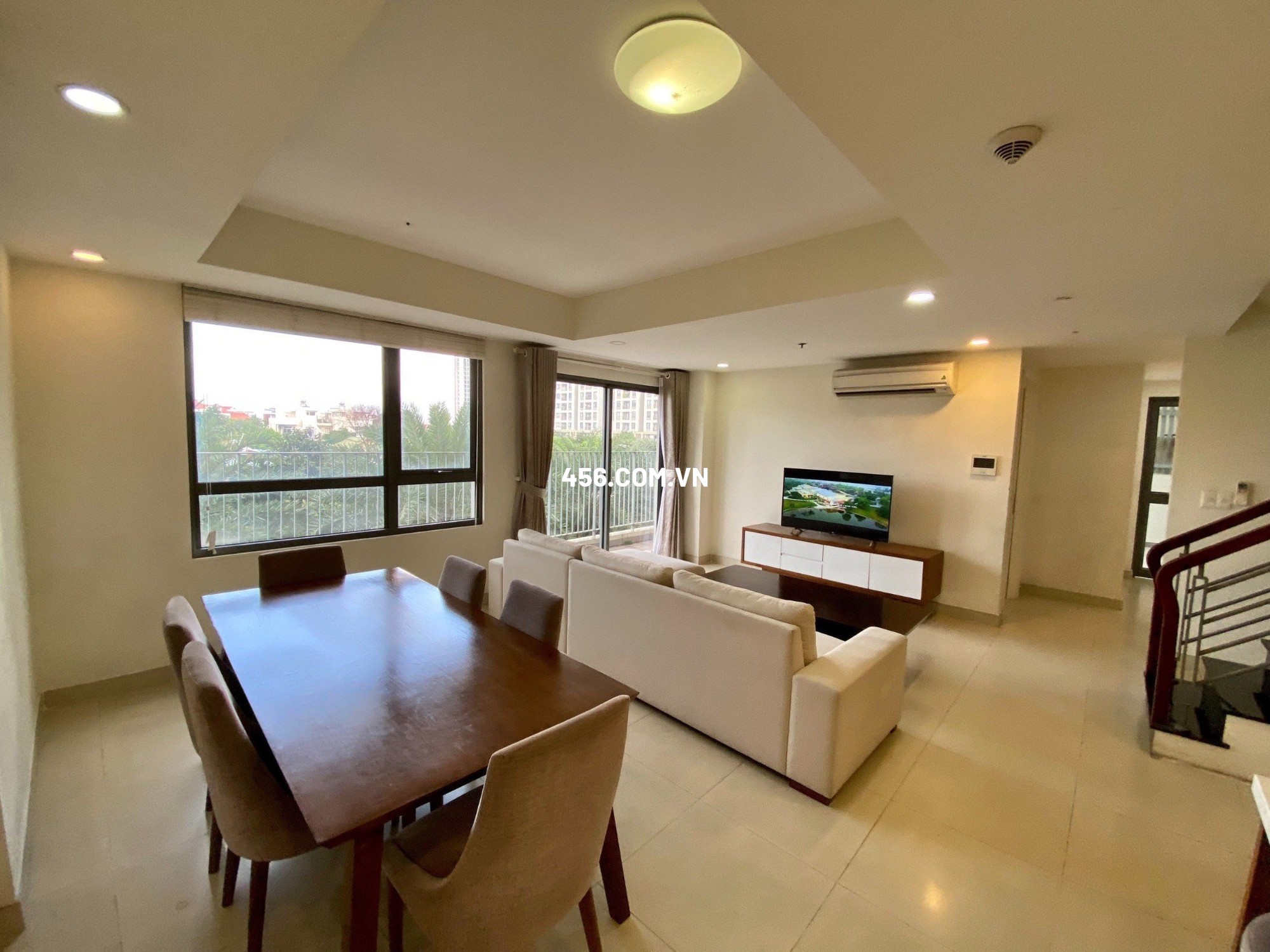 Hinh-Cho Thuê Căn hộ Duplex Masteri Thảo Điền Tháp 2 phòng ngủ view sông đẹp
