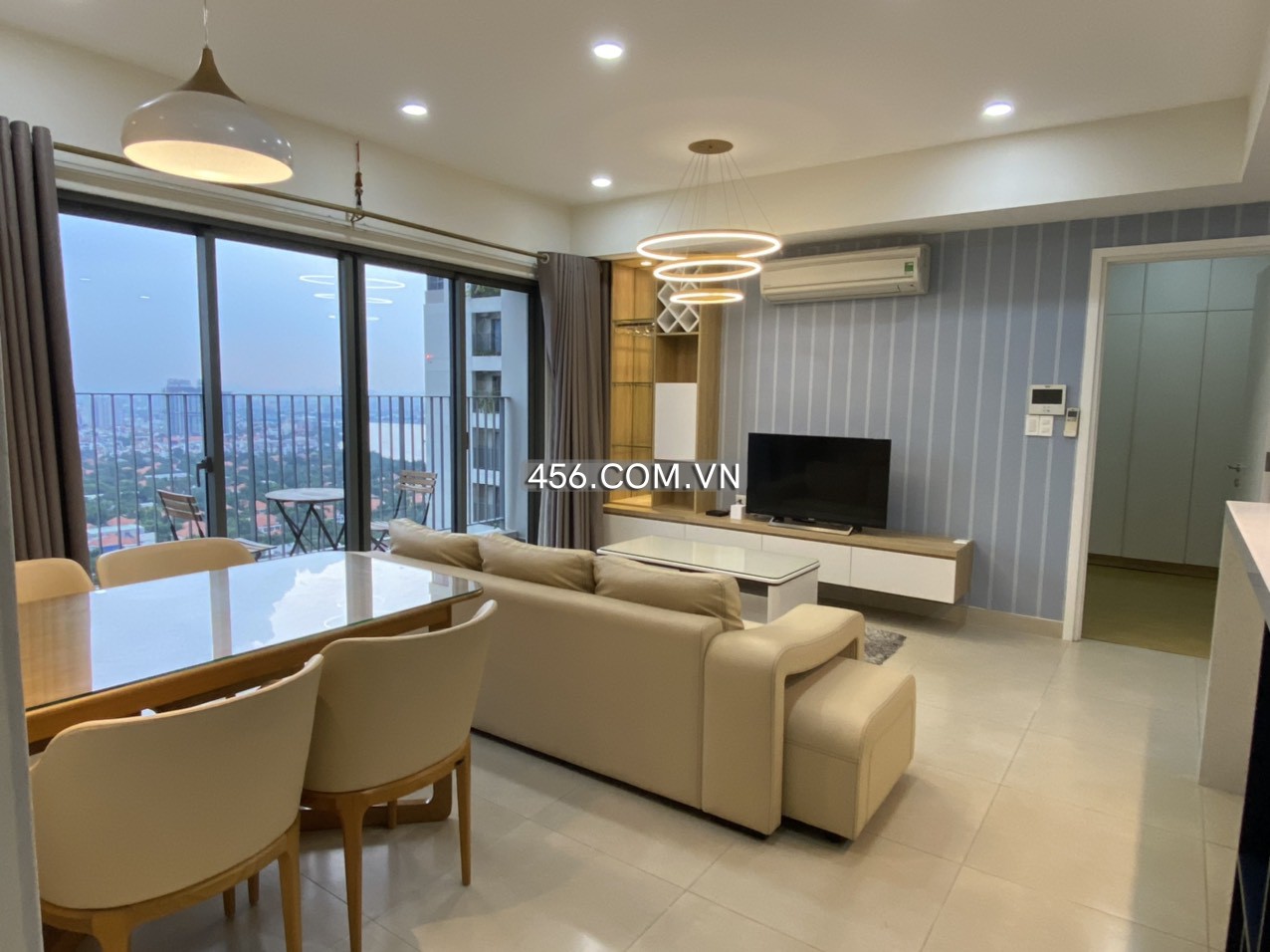 Hinh-Cho thuê Căn hộ Chung Cư Masteri Thảo Điền Tháp 1 3 Phòng Ngủ View Sông 24