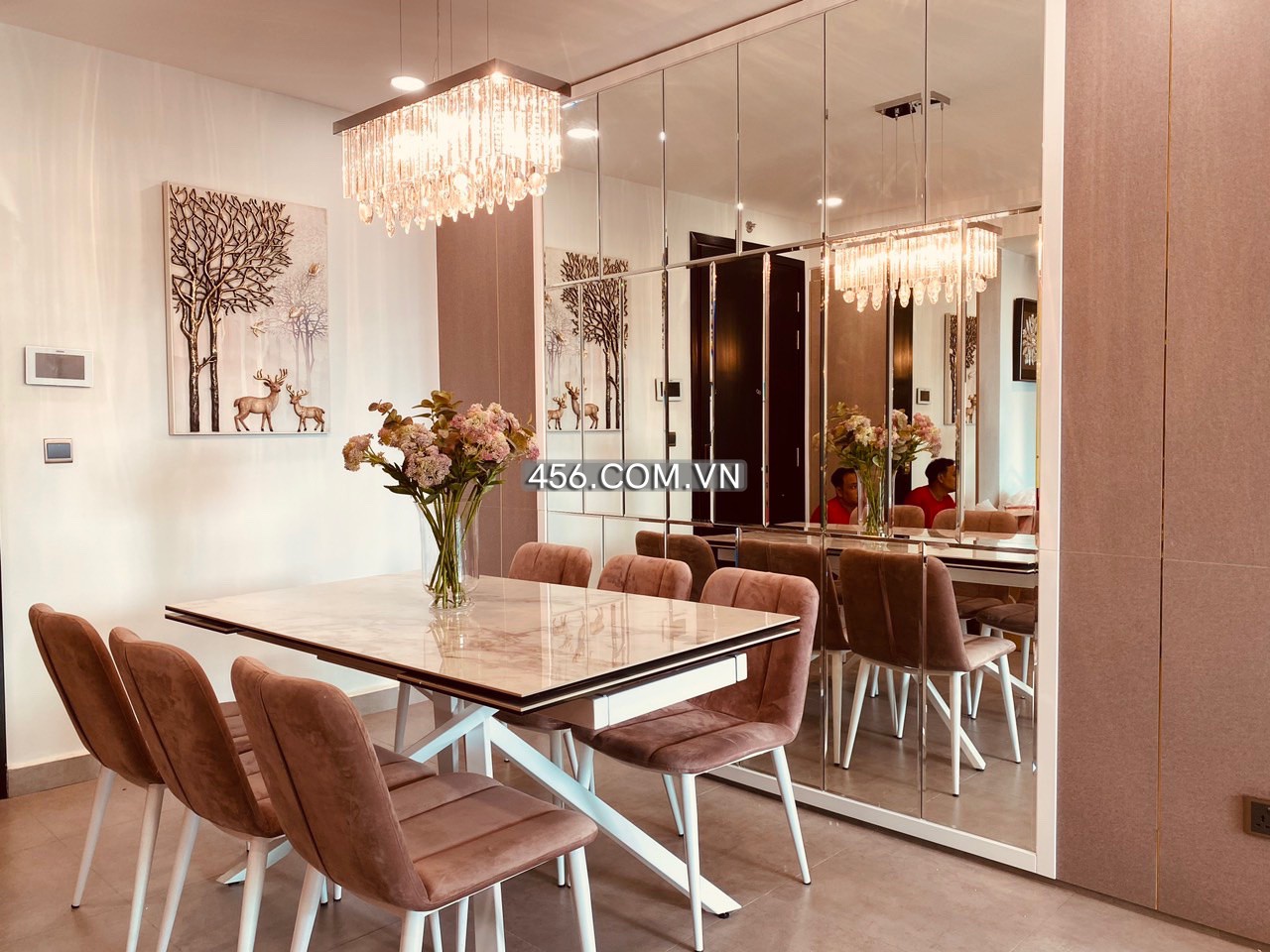 Hinh-Cho thuê căn hộ Feliz en vista 3 phòng ngủ tòa Berdaz đầy đủ nội thất sang trọng