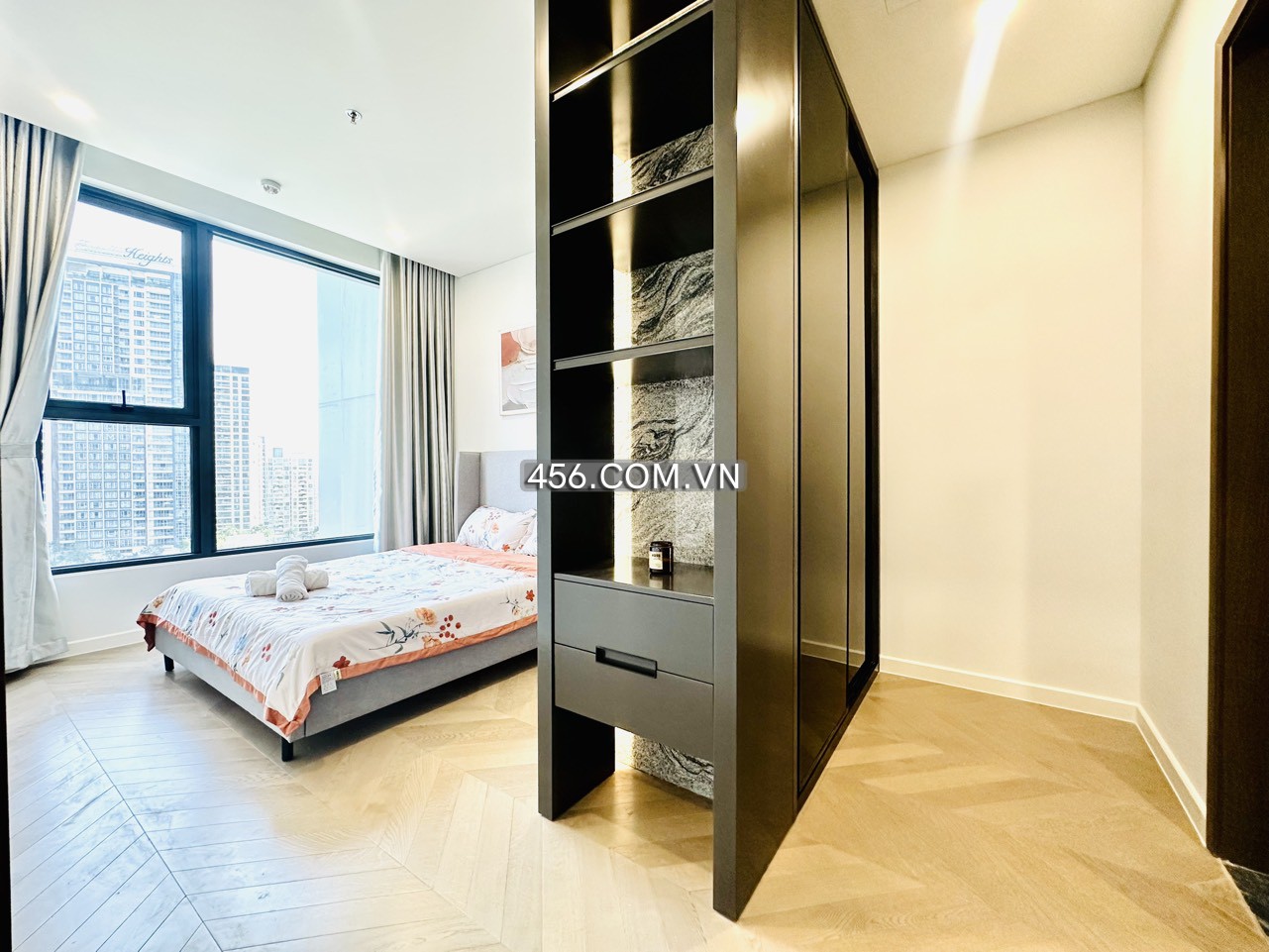 Hinh-Cho thuê căn hộ Lumiere Thảo Điền 2 phòng ngủ view hồ bơi giá 28 triệu