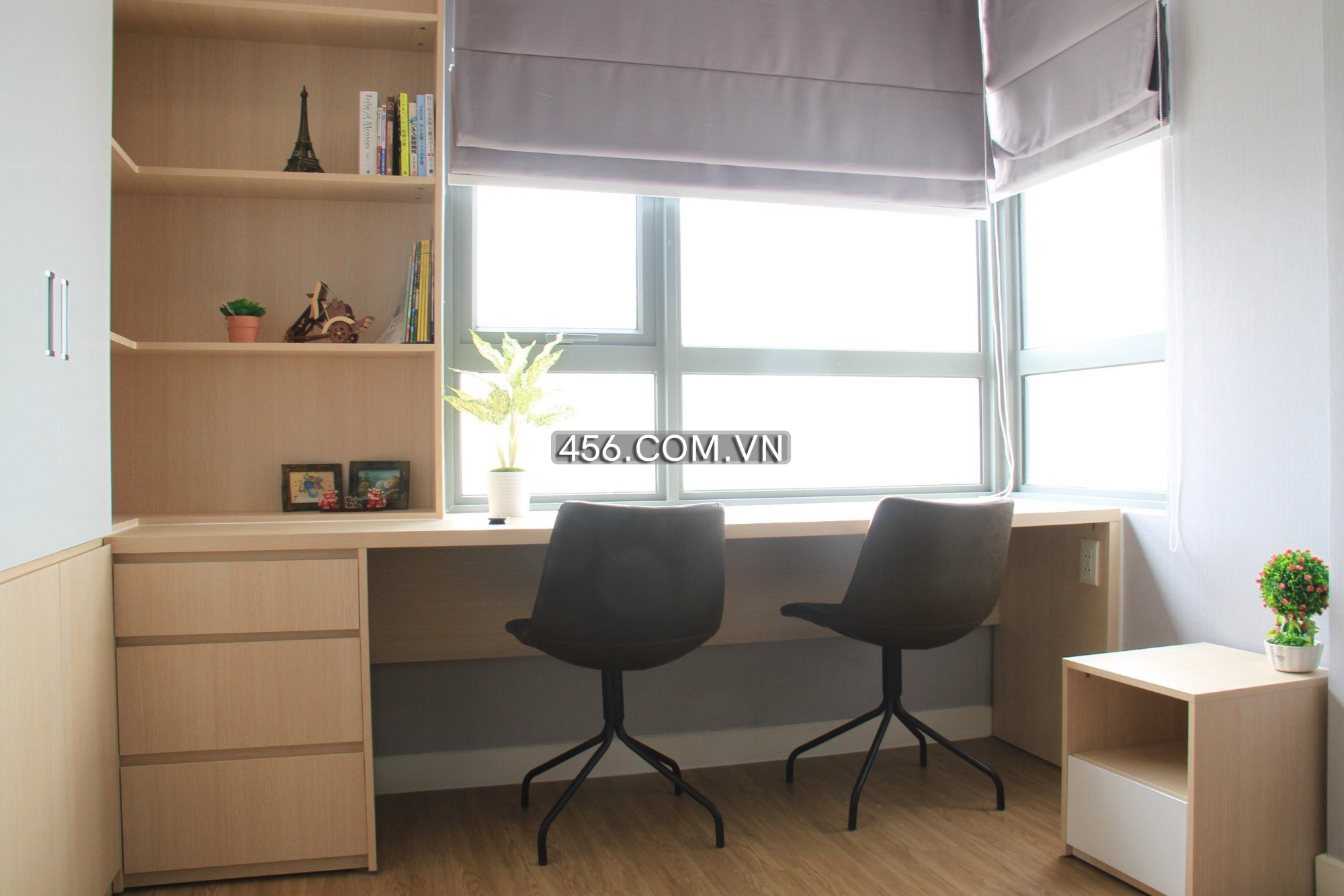 Hinh-Cho thuê Căn hộ Chung Cư Masteri Thảo Điền Thủ Đức 3 phòng ngủ View Sông Tháp 5