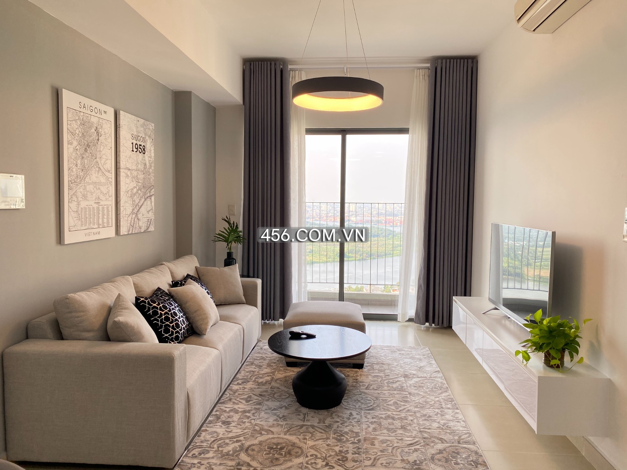 Chung cư Masteri Thảo Điền 2 phòng ngủ view...