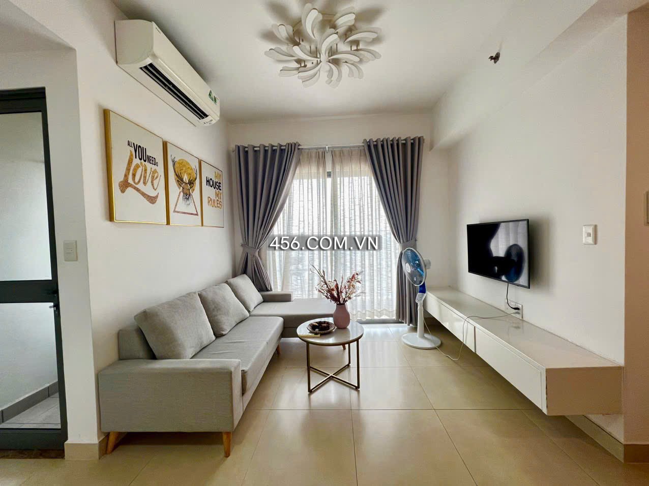 Hinh-2 Phòng Ngủ Căn hộ Masteri Thảo Điền cho thuê nội thất đẹp tháp 1