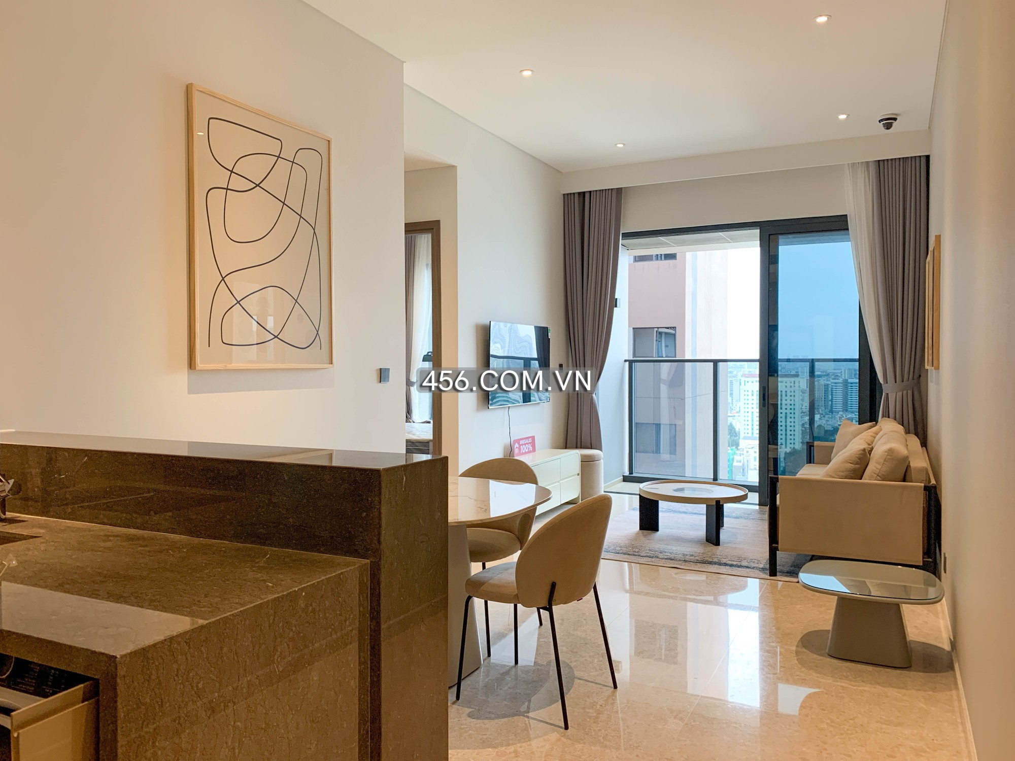 Hinh-2 Phòng Ngủ Căn hộ The Marq View Landmark 81 Cho Thuê Sang trọng