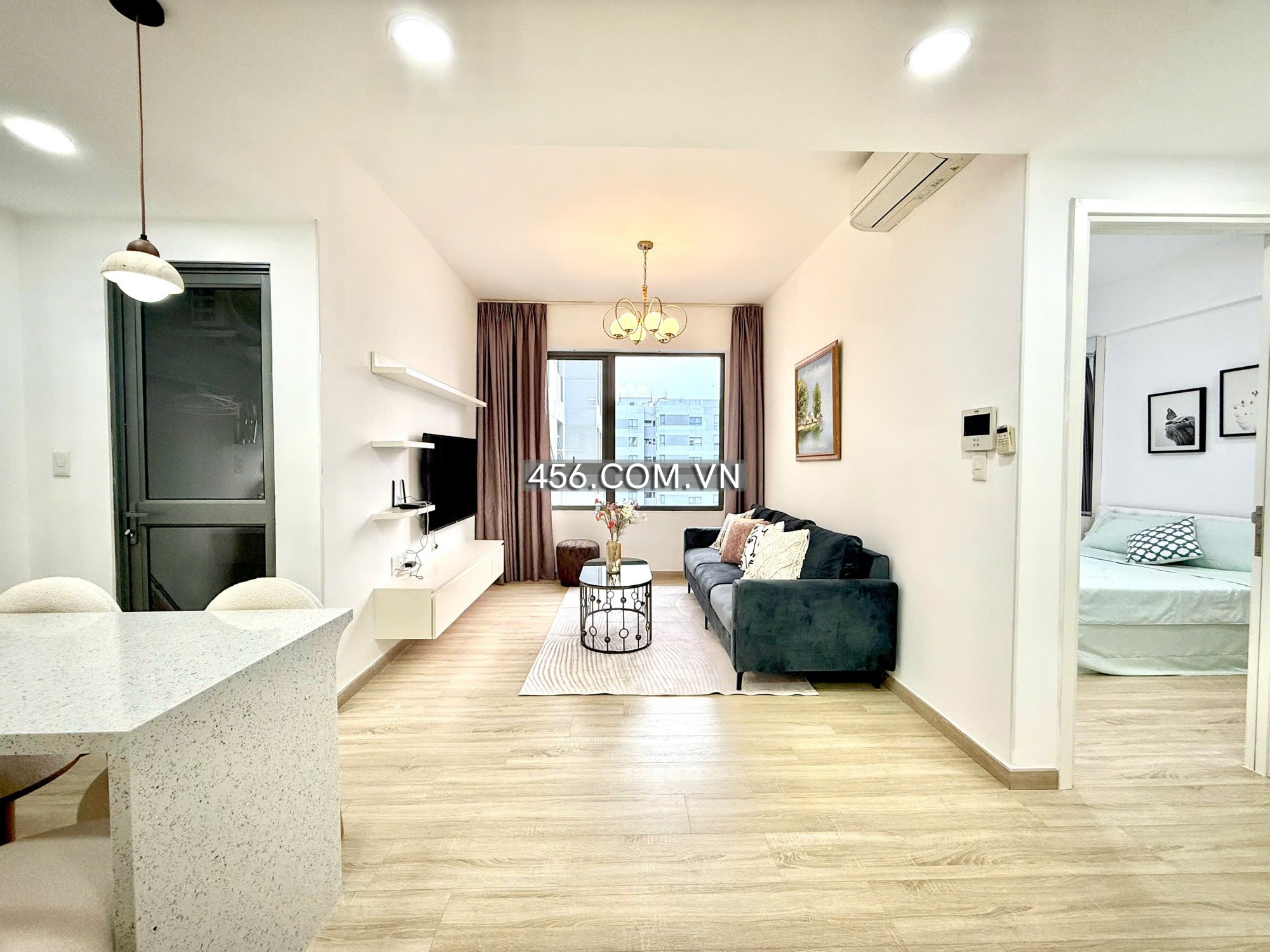 Hinh-1 phòng ngủ chung cư Masteri Thảo Điền bán mua để ở đẹp