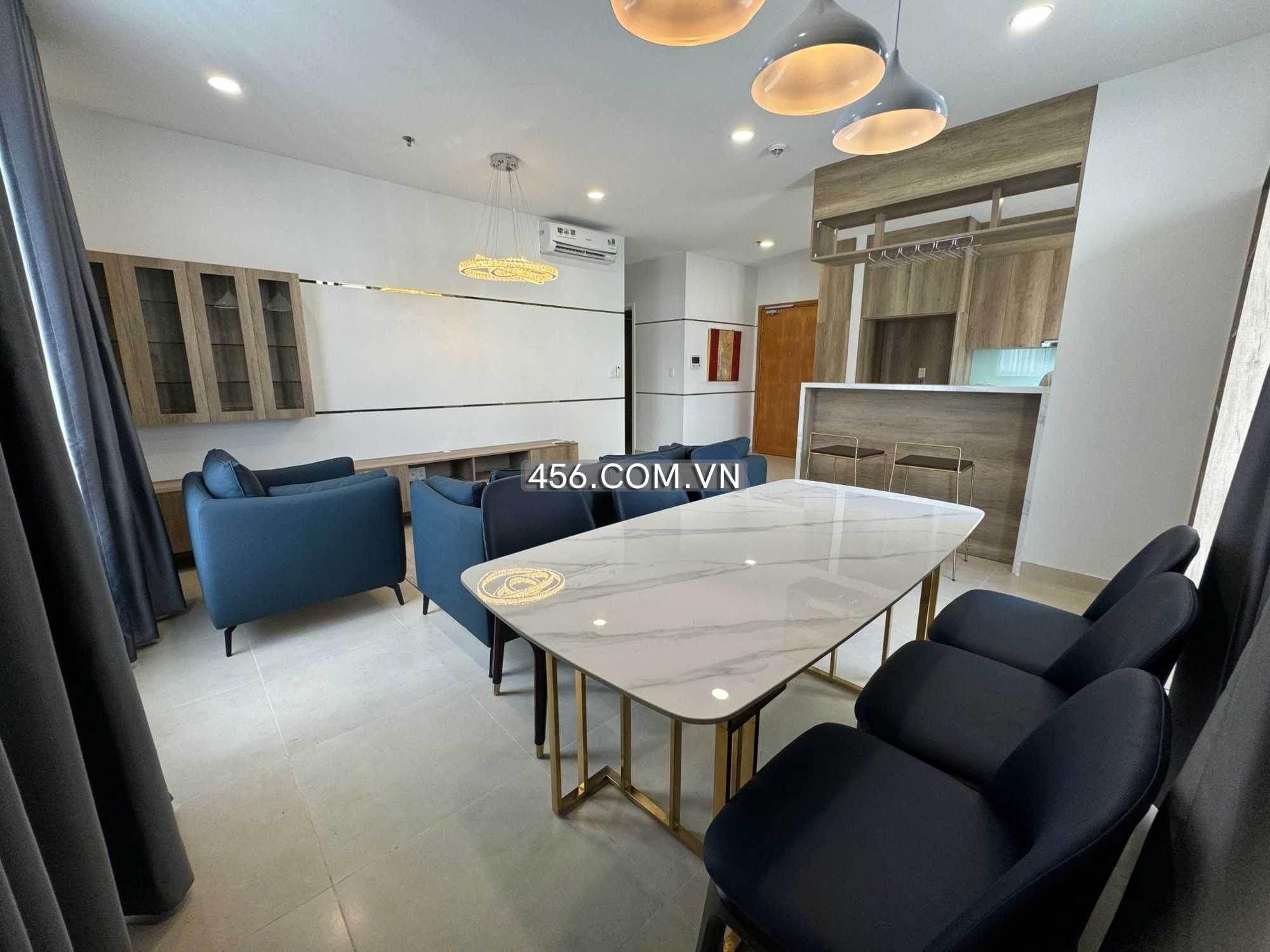Hinh-Cho thuê Penthouse căn hộ Masteri Thảo Điền 100m2 sân vườn